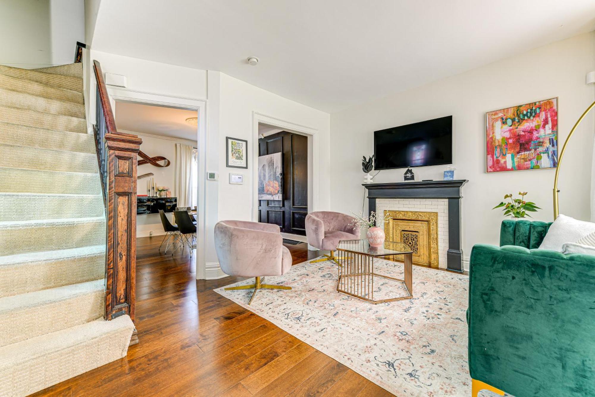 Historic Buffalo Row House Near Delaware Park エクステリア 写真